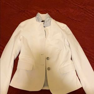 Banana Republic White Suit